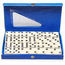 Jogo de Dominó Clássico com 28 Peças + Estojo – Diversão para Família e Amigos | Estratégia, Lazer e Concentração