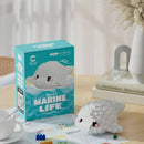 Blocos de Montar Mini Animais do Mundo Marinho – Brinquedo Educativo Criativo Compatível com LEGO®