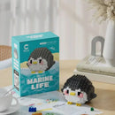 Blocos de Montar Mini Animais do Mundo Marinho – Brinquedo Educativo Criativo Compatível com LEGO®