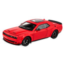 Carro Modelo 1:24 Dodge Challenger Hellcat – Diecast com Som, Luz e Pull-Back