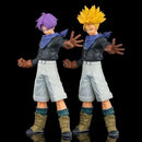 Tranks - Dragon Ball GT 19cm – Action Figure Saiyajin Cabelo Roxo e Azul