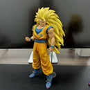 Dragon Ball Z – Son Goku Super Saiyan 3 | Action Figure 30cm em PVC Estatua Colecionável Anime Modelo de Decoração