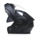 Capacete Modular Flip-Up Personalizado – Dual Lens, Full Face para Motocross e Moto, Unissex, Estilo Moderno
