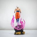 Boneco Dragon Ball 24cm – Goku Super Saiyajin Instinto Superior com Luz | Estátua PVC Colecionável Anime