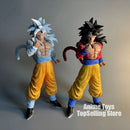 Dragon Ball Z Figura Son Goku SSJ4 30cm – Action Figure PVC Super Saiyan 4 Colecionável, Presente Infantil