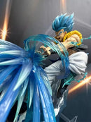 Figura Dragon Ball Broly vs Gogeta 23cm – Estátua Anime em PVC | Colecionável para Decoração e Presente