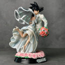 Estátua Son Goku e Chichi – Versão Casamento | Figura Colecionável 31cm Dragon Ball Z em PVC