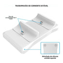 Base Carregadora Dupla GAMINJA para Controles PS5 – Estação com Carregamento Rápido e Fonte de Alimentação 5V 1.2A