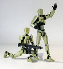 Boneco Articulado 3D Dummy 13 Soldier 2.0 – Robô Multiarticulado Forças Especiais, Action Figure Movível e Colecionável