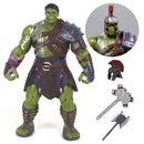 Action Figure Hulk Gladiador Ragnarok – Modelo Colecionável de Alta Qualidade, Presente Infantil e Decorativo