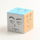 Cubo Mágico 3x3x3 Rosto Sorridente – UV, Divertido, Anti-Stress, Profissional e Rápido, Quebra-Cabeça Infantil e Presente