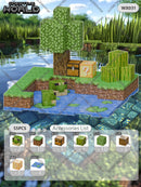 Kit de Blocos Magnéticos Estilo Pixel – Mundo Mine para Crianças 3+ | Brinquedo Educativo STEM com Cubos e Base de Montar