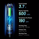 Conjunto de Chaves de Fenda Magnéticas 180 em 1 com Parafusadeira Elétrica – Kit de Precisão para Manutenção e Reparo de Dispositivos | Presente Perfeito para Homens