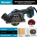 Esmerilhadeira Angular Elétrica Sem Fio Brushless – Máquina de Corte e Polimento com Display Digital | Compatível com Bateria Makita