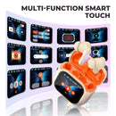 Fone Tradutor Bluetooth com Tela Touch – Tradução Instantânea Bidirecional em Tempo Real | Ideal para Viagens, Negócios e Estudos