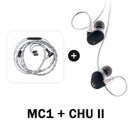 MOONDROP CHU II – Fones In-Ear de Alta Performance com Cabo Removível e Driver Dinâmico Profissional