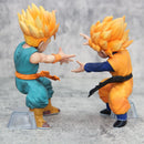 Figura Dragon Ball – Son Gohan & Trunks 15cm PVC Colecionável