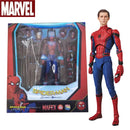 Mafex 103 Homem-Aranha – Action Figure Deluxe Homecoming com Acessórios, Colecionável de Alta Qualidade