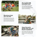 JBL Boombox 2 Original – Caixa de Som Bluetooth Portátil, À Prova d’Água, Grave Potente, Bateria 24h, Powerbank Integrado