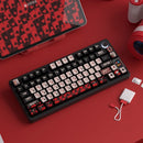 Keycaps OEM Profile Pudding em PBT/PC com Iluminação RGB – Tema Joker para Teclado Mecânico com Switch MX