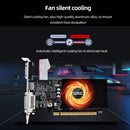 Placa de Vídeo GT730 4GB DDR3 128Bits com Cooler – Ideal para Escritório, Uso Doméstico e Jogos Leves no PC