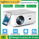 🎥 Mini Projetor Portátil ThundeaL TD92 Pro – Full HD 1080P, Wi-Fi, Android, Suporte 4K e 3D para Home Theater