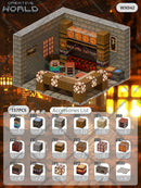 Kit de Blocos Magnéticos Estilo Pixel – Mundo Mine para Crianças 3+ | Brinquedo Educativo STEM com Cubos e Base de Montar