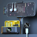 Microfone de Lapela Sem Fio com Cancelamento de Ruído – Compatível com USB-C e iOS, Alcance de até 50m para Celulares, Câmeras e PCs