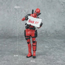 Enfeite Retrovisor Deadpool 2024 | Super-Herói Divertido para Carro – Presente Criativo para Fãs