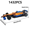 Kit de Montagem F1 W14 – Blocos de Construção Técnicos com Até 1642 Peças, Modelo Realista para Adultos e Fãs de Corrida