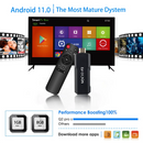 TV Stick Android 2024 MX10 F2 – 1GB RAM + 8GB ROM, Suporte 4K, Compacto e Pronto para Conectar