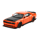 1:32 Dodge Challenger SRT Hellcat Redeye – Miniatura Esportiva em Liga Metálica com Som e Luz | Colecionável de Luxo