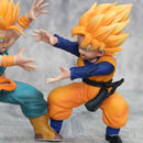 Figura Dragon Ball – Son Gohan & Trunks 15cm PVC Colecionável