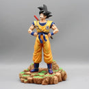 Estátua Goku Dragon Ball – Super Saiyajin com Nuvem Voadora | Figura Colecionável em PVC