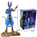 Figura Dragon Ball Z Beerus – Deus da Destruição | 30cm | Colecionável Anime