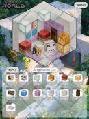 Kit de Blocos Magnéticos Estilo Pixel – Mundo Mine para Crianças 3+ | Brinquedo Educativo STEM com Cubos e Base de Montar