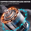 Esmerilhadeira Angular Elétrica Sem Fio Brushless – Máquina de Corte e Polimento com Display Digital | Compatível com Bateria Makita