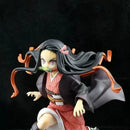 Estátua Demon Slayer Nezuko Furiosa – Figura Criativa Anime, Diorama Decorativo para Mesa e Coleção