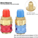 Kit Manômetro para Refrigeração e Ar Condicionado – Compatível com R-12, R-22, R-404A, R-134a | Com Mangueiras, Acopladores Ajustáveis e Adaptador para Recarga