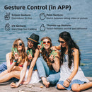 Gimbal Estabilizador 3 Eixos com Luz Integrada – Para Celulares iOS e Android | Gravações Estáveis para TikTok, YouTube e Vlogs