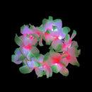 Tiara Coroa de Flores LED Havaiana – Headband Iluminado Glow para Festa, Casamento, Aniversário, Natal e Festival
