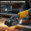 Esmerilhadeira Angular Elétrica Sem Fio Brushless – Máquina de Corte e Polimento com Display Digital | Compatível com Bateria Makita