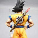 Estátua Goku Dragon Ball – Super Saiyajin com Nuvem Voadora | Figura Colecionável em PVC