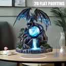 Decoração de Mesa Acrílica Asas de Dragão Pretas 20cm – Estilo Boho 2D, Criativo, Arte Dark, Presente Cool e Acessório para Fotografia