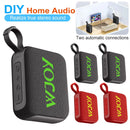 Caixa de Som Bluetooth G04 com Subwoofer – Som Surround Hi-Fi, Portátil e Sem Fio | Compatível com Pareamento e Ideal para Home Theater