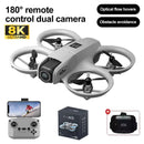 Drone Profissional GT3 Mini 8K com GPS e Câmera HD – 5G Wi-Fi, Luzes Dinâmicas e Controle Remoto | Quadcopter para Fotos Aéreas