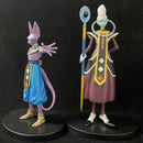 Boneco Dragon Ball Z Beerus – Deuses da Destruição DXF Whis & Beerus 20cm – Figura Colecionável em PVC