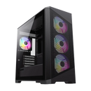 Gabinete Gamer GameMax Destroyer M-ATX com 4 Coolers RGB – Alta Performance e Estilo