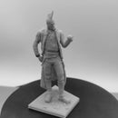 Miniatura Resina 1/24 (75mm) Caçador de Recompensas – Kit Modelo Não Pintado DIY Colecionáveis