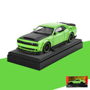 1:32 Dodge Challenger SRT Hellcat Redeye – Miniatura Esportiva em Liga Metálica com Som e Luz | Colecionável de Luxo